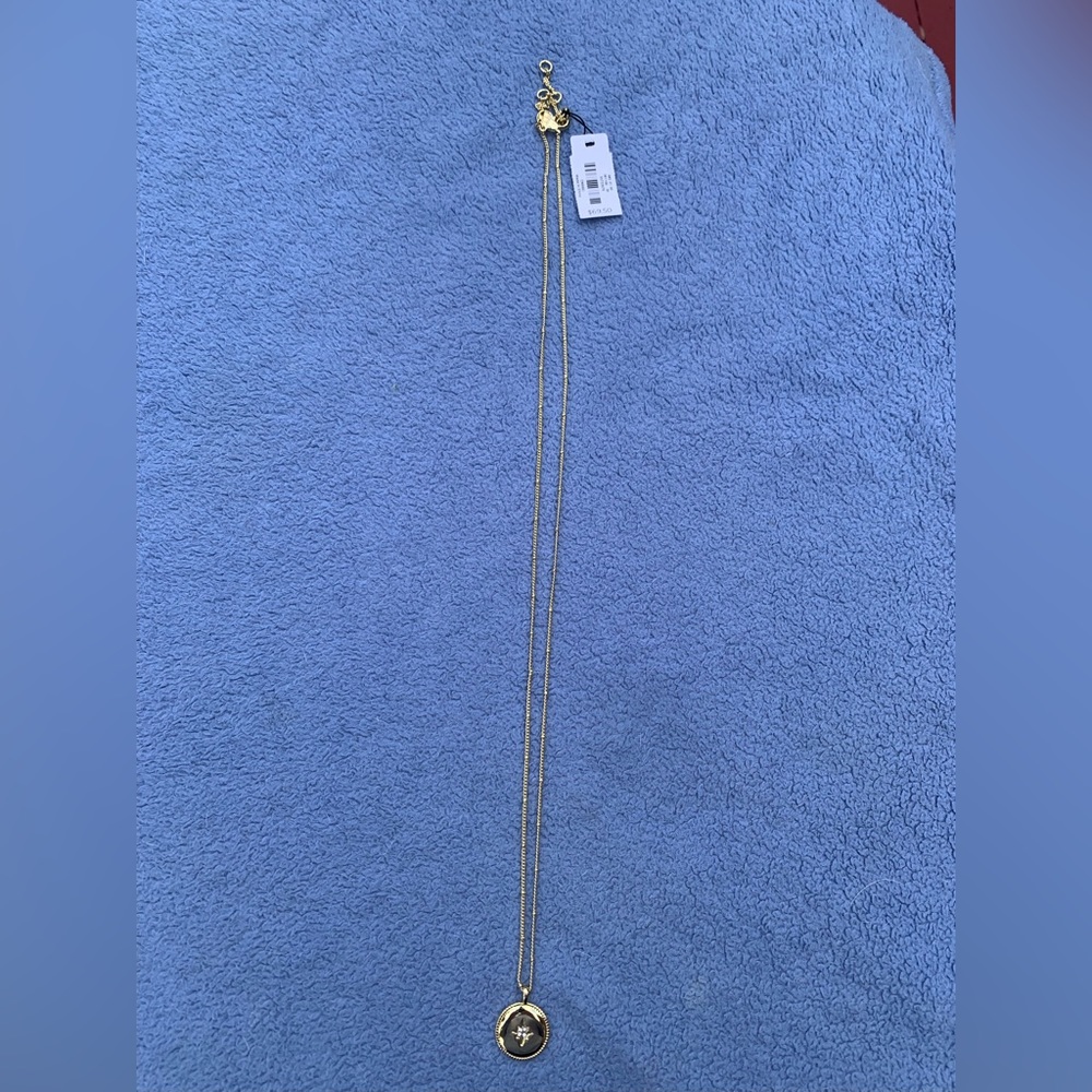 NWT Gold Pendant Necklace